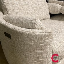 Additional picture of Verina 3 Seater Power Recliner with Drop Down Table