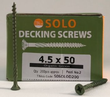 TimCo Solo Decking Screws 4.5x50mm