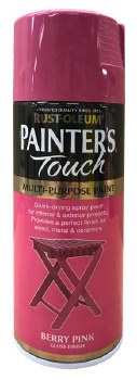 Rust-Oleum Painters Touch Spray Paint Berry Pink 400ml