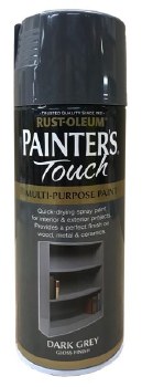 Rust-Oleum Painters Touch Spray Paint Dark Grey 400ml