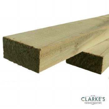 Treated Timber 2x1" 13.78ft (4.2 Metre)