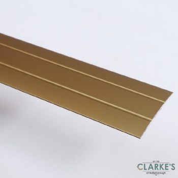 Flat Floor Cover Strip A08 Gold 90cm