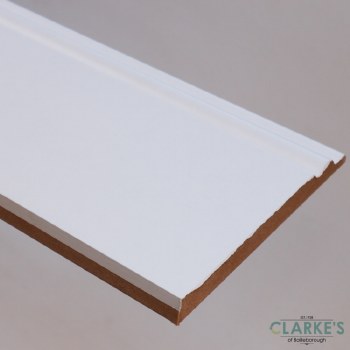 Trojan Skirting Board White 6"