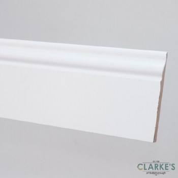 Trojan Skirting Board White