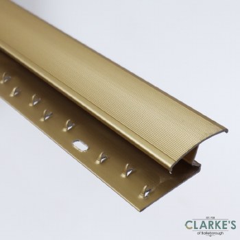 Trojan Laminate to Carpet Z Profile Gold 90cm