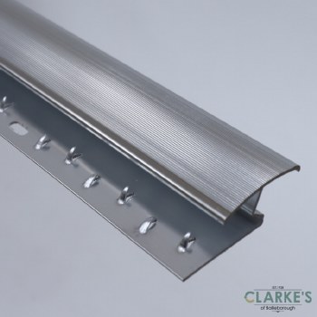Trojan Laminate to Carpet Z Profile Silver 90cm