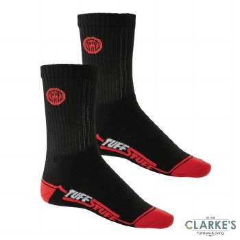 Tuff Stuff 606 Hydrovet Work Socks - 2 Pack