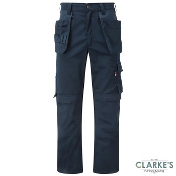 Tuff Stuff ProFlex 715 Work Trousers Navy W36 L30