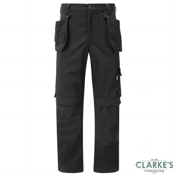 Tuff Stuff ProFlex 715 Work Trousers Black W32 L30