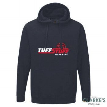 Tuff Stuff Henley Hoodie Navy Size Medium