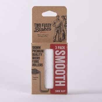 Two Fussy Blokes 5mm NAP Smooth Roller Sleeves 3 Pack
