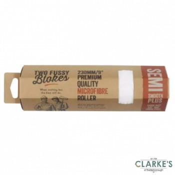 Two Fussy Blokes Mirofibre Paint Roller 15mm NAP 230mm