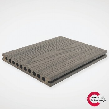 Ultrashield Naturale Wide Pebble Grey Composite Decking