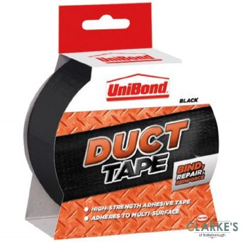 Unibond Duct Tape Black 50m