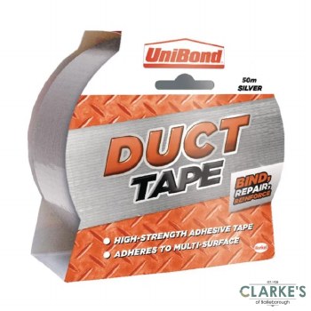 Unibond Duct Tape Silver 50m