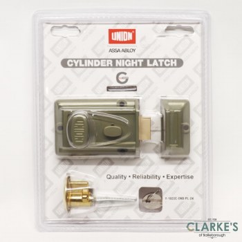 Union Traditional Nightlatch Lock Green