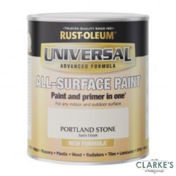 Rust-Oleum Universal All-Surface Paint Portland Stone 750 ml