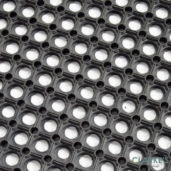 Safagrass Rubber Mat Black 1m x 1m