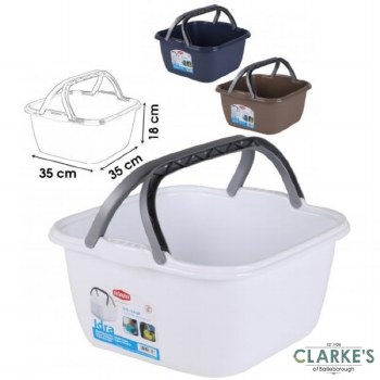 Urban Living Square Bucket/Basket 13 Litre