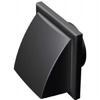 Exterior Vent Hood Black