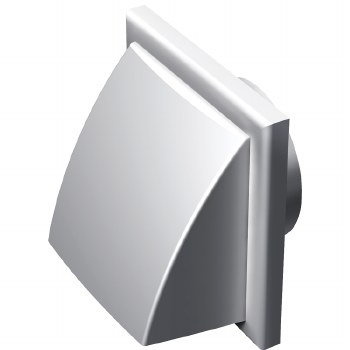 Exterior Vent Hood White