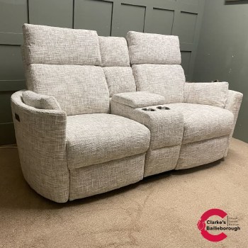 Verina 2 Seater Power Recliner with Console