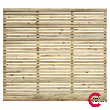 Timber Vista Fence Panel 6ftx6ft