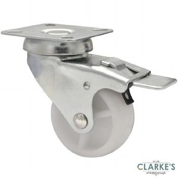 Wgner Equipment Swivel Castor Wheel with Brake 50mm