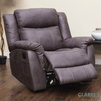 Walton Recliner Armchair Dark Grey
