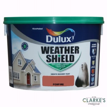 Dulux Weather Shield Foxfire 10Ltr