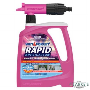 Wet & Forget Rapid - Mould, Lichen and Algae Remover 2 Litre