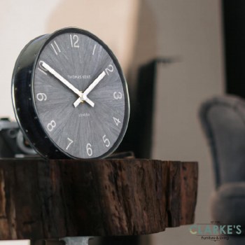 Wharf clock 6.5" limestone