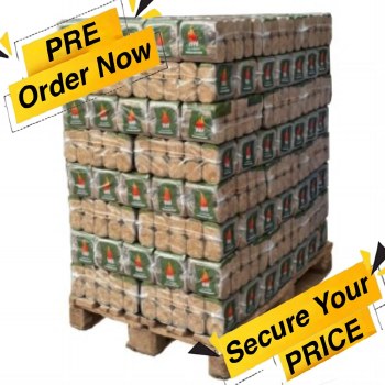 WillowWarm Carbon Neutral Briquette Pallet