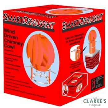 SmartDraught Wind Driven Chimney Cowl