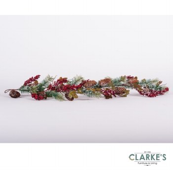 Winter Rustic Garland 120cm
