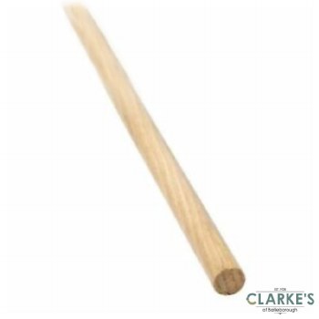 Wooden Tapered Rake Handle 60"