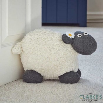 Woolly Sheep - Decorative Door Stopper