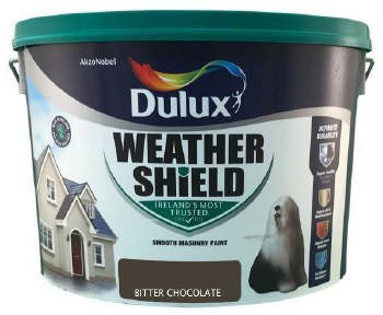 Dulux Weather Shield Bitter Chocolate 10Ltr