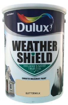 Dulux Weather Shield Buttermilk 5Ltr
