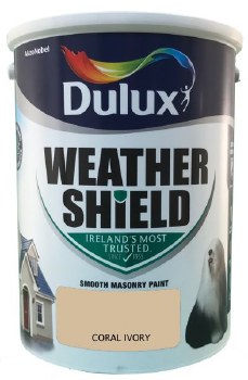 Dulux Weather Shield Coral Ivory 5Ltr