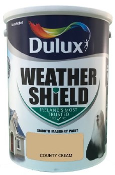 Dulux Weather Shield County Cream 5Ltr