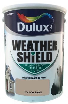 Dulux Weather Shield Follow Fawn 5Ltr