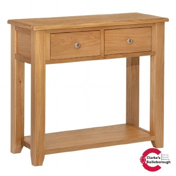 Zara Light Oak Console Table