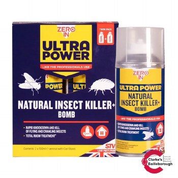 Zero In Natural Insect Killer Bomb Twin Pack