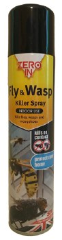 Zero In Fly & Wasp Killer Spray 300ml