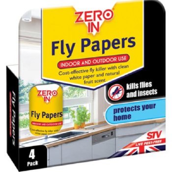Zero In Fly Papers 8 Pack