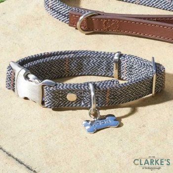 Country Slate Walkabout Dog Collar S
