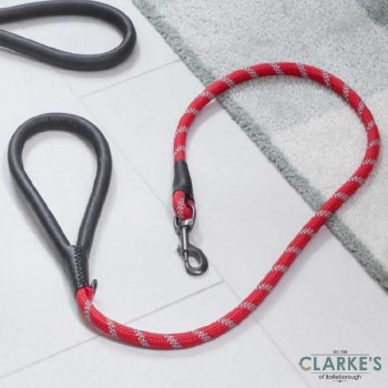 Primo Ruby Reflective Dog Lead 120cm