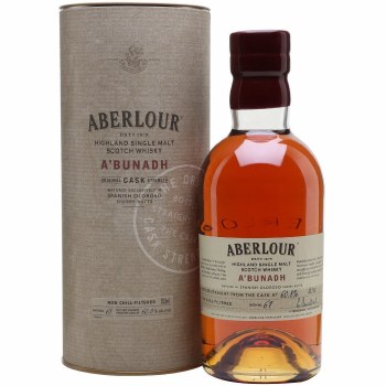 Aberlour Abunadh Alba 121.8 Proof Single Malt Whiskey 750ml