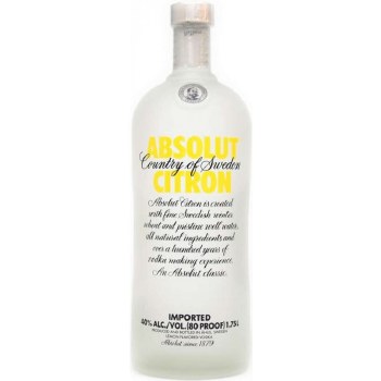 Absolut Citron Vodka 1.75L
